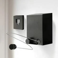 Retractable Invisible Clothesline, Indoor/Balcony Steel Wire Drying Rope, Bathroom Retractable Clothesline, Wall-Mounted Retractable Clothesline - Multicolor - View 15