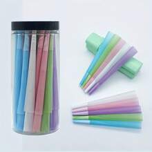 30/50/100/200支装彩虹预卷烟锥 - 特大号 109mm 彩色卷烟纸，带过滤嘴和装填漏斗 | 完整烟锥填充套装，带来顺滑体验 - 查看 22