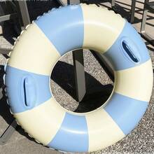 Inflatable Swimming Ring Inflatable Rubber Ring Inflatable Pool Floats Inflatable Floating Ring Pool Inflatables For Kids Summer Beach Pool Party - Multicolor - View 2