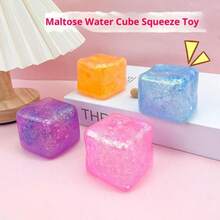 水立方挤压玩具，音乐减压逼真创意挤压玩具，生日礼物 - 完美礼物 - 礼品 - 彩色 - 查看 3