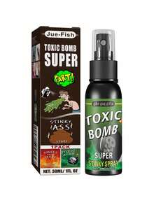 JUE FISH Prank Fart Spray, Gag Gift For April Fool's Day, Halloween, Funny Trick For Parties, Instantly Triggers Laughter, Realistic Odor, Long-Lasting Scent - View 16