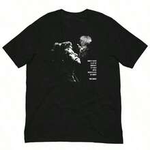 2026 Summer TopsFleetwood Graphic T-Shirt, Retro Rock Music Tee Black ShirtLoose And Comfortable Summer Clothing For Women  T-Shirts For Women - 黑色 5 - 查看 11