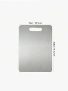 Bộ 3 thớt hợp kim titan, thớt nhà bếp bằng hợp kim titan, thớt thép không gỉ 304, thích hợp để thái thịt, trái cây và rau củ. - Nhiều màu - Xem 12