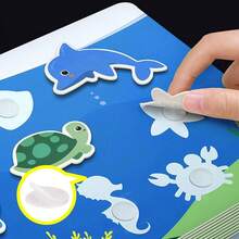 1008个，504对自粘式魔术贴圆点，直径10毫米，白色尼龙材质。适用于教室、办公室和家庭收纳整理。粘性圆点 | 易贴贴纸 | 尼龙粘性圆点，圆点贴纸 - 套裝 - 查看 6