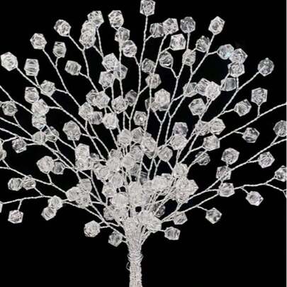 10pcs/20pcs Handmade DIY Acrylic Beaded Floral Decor, Home Decoration, Vase Filler, Wedding Gift, Floral Headpiece