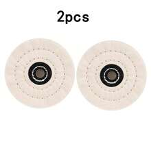 3-Inch Polished White Cloth Wheel, With 10mm Shaft Hole, White Polished Wheel, Suitable For Polishing And Grinding Processing Of Metal Jewelry. - 3in Bulun - View 8