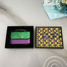 Mini Quilted Chain Flap Bag - Stylish Square Crossbody Purse For Everyday Chic - 迷你綠色 + 盒子 - 查看 2