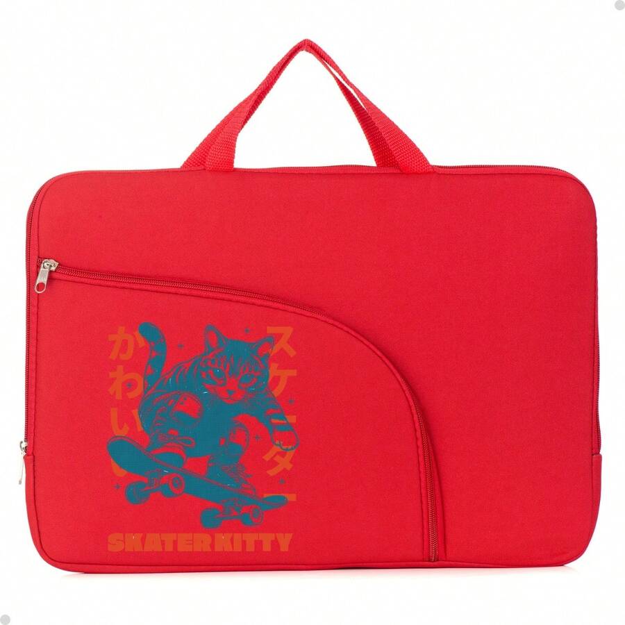 Stylish High-Quality Laptop Bags For College Use - Red - View 1