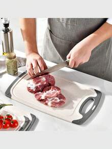 Plastic Kitchen Cutting Board, Professional Cutting Board Set - Dual-Sided, Easy-Grip Handle, Dishwasher , With Juice Groove And Hanging Hole - Unique Gift For Chefs - View 9