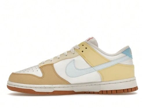 Level SS/New - Nike Dunk Low Next Nature Soft Yellow W FZ4347-100 Women's Sizes - White - View 1