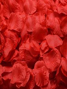 100pcs Multi-Color Artificial Rose Petals - Essential For Weddings! Beautiful Romantic Design, Made Of High-Quality Soft Non-Woven Fabric, Realistic 3D, Wrinkle-Resistant And Long-Lasting - View 6
