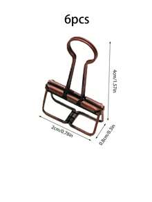 Metal Clip Calendar Long Tail Clip Ticket Clip Phoenix Tail Clip Invoice Clip File Folder Swallow Tail Clip Storage Creative - A - View 8