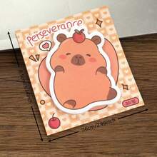 1 Set Of 1 Book, Capybara Opposite Gender Sticky Notes, Creative Reusable Memo Pad, High-Quality Memo Book Suitable For Office, School, Home And Other Scenarios - Multicolor - View 5
