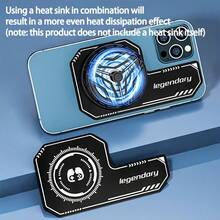 Iron Phone Cooling Pad, Non-Magnetic Cooling Sticker, Cooling Mat, Phone Cooling Accessory, Keeps Performance With Cooling Accessory, Suitable For Magnetic Or Clip-On Cooler - Multicolor - View 4