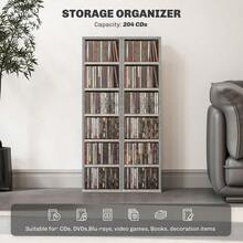 Set Of Two 102 CD Storage Units - Cement Grey - Cement Grey - View 5
