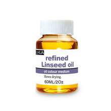 ELHUA Refined Linseed Oil, Suitable For Oil Painting Creation. Linseed Oil Medium, Oil Painting Thinner For Artists. Can Enhance Fluidity, Semi-Transparency And Gloss. Refined Linseed Oil Is One Of The Most Commonly Used Oils For Artists, Can Be Added To Other Oils To Slow Drying, Reduce Paint Concentration, And Improve Gloss And Transparency. Use Appropriate Amount To Dilute Oil Paints. - Flaxseed Oil - View 11