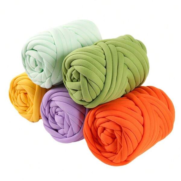 1 Roll Super Thick Iceland Knitted Yarn, Flannel Filling Chunky Yarn, Handmade DIY Cat Bed, Pillow, Blanket, Suitable For All Seasons