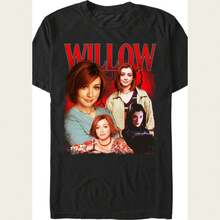 Willow Collage Buffy The Vampire Slayer T-Shirt - Negro - Ver 1