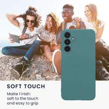 Compatible Case For Samsung Galaxy A16 5G - With Raised Edges - Wireless Charging Compatible - Arctic Night Matte, 41808668 - 香檳色 - 查看 6