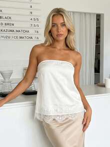 Women Tank Tops & Camis - White - View 3