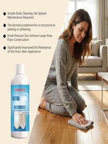 jakehoe Floor Polishing Emulsion, Indoor Floor Surface Gloss Restoration Liquid, Great Gift For Family And Friends - Liquid - View 6