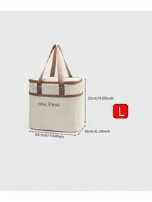 1pc Long-Lasting Thermal Insulation Lunch Box, Keeps Food & Soup Hot/Cold For Long Time, Suitable For Office Workers And Students, Aluminum Foil Insulation, Waterproof And Oil-Proof, Lightweight And Portable With Stylish Design - Multicolor - View 10