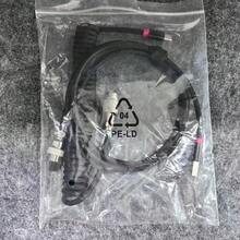 2条/套 1.6米 USB 转 Type-C 螺旋键盘线，弹簧飞机插头，可伸缩编织材质，可拆卸金属航空接头，适用于 DIY 机械键盘定制充电及数据线 - 彩色 - 查看 10