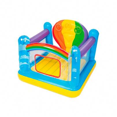 Brincolin Castillo Inflable Trampolin Aros Infantil Niños Multicolor