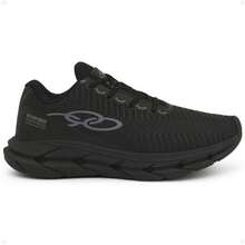 Olymp Adult Tennis Shoes For Gym, Comfortable, Lightweight, And Soft - Black - View 1