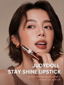 JUDYDOLL 持久亮澤 PDRN 賦活長效亮澤精華唇釉 不黏膩彩妝唇蜜 - 102 Effortless Nude - 查看 5