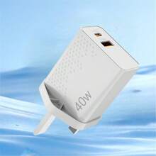 Multi-Function Wall Charger, Built-In Overcurrent, Overheating, Short-Circuit Protection To Ensure Stable Current Output - UK Plug(220-240V) - View 7