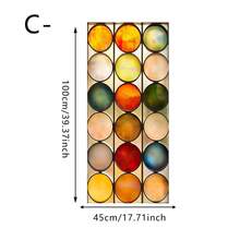 1/4 piezas Película de vidrio de colores, adhesivo opaco autoadhesivo y removible para privacidad, adecuado para el hogar, cocina, baño, sala de estar, dormitorio y puertas - Adhesivo de película de color para vidrio - Ver 11