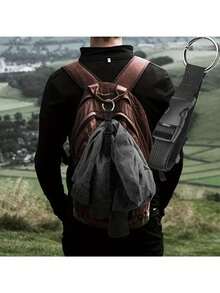 4/2/1 Multi-Functional Black Luggage Strap | Durable Anti-Theft Grip With Handbag Clip, Polypropylene Material, Buckle Closure, Perfect For Travel And Everyday Use - Multicolor - View 10