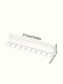 1PC Closet Storage Rack For Underwear, Underpants And Socks. Wall-Mounted Bra Hanger And Clothing Rack For Storage. Storage Box And Shelf Organizer. Multi-Functional Wall-Mounted Storage Rack. Suitable For Use In Wardrobes, Kitchens And Bathrooms. - White - View 8
