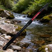 2.1-4.5m Telescopic Fiberglass Fishing Rod, Ultra-Hard Long Distance Casting Rod, Fishing Tackle - Multicolor - View 3