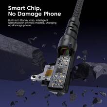 BinBoom Cáp sạc nhanh USB C sang Lightning, đạt chứng nhận MFi, thiết kế dẹt 90° bằng nylon, công suất 27W, tương thích với iPhone 14/13/12/11/X - Dùng hàng ngày và khi đi du lịch. Tương thích với 14 Pro Max, 14 Pro, 14 Plus, 13 Pro Max, 13 Pro, 13, 12 Pro, 12, 11, XS, XR, 8 Plus, 8, 7, 6, 5, SE và các bộ sạc khác. - Nhiều màu 1 - Xem 9