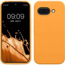Carcasa Compatible con  Pixel 9a Funda - Case TPU y Silicona antigolpes - Apto Carga inalámbrica - Naranja afrutado,41808381 - Plateado - Ver 1