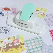 1pc Floral Stamp Embossing Machine, Stamp Embossing Tool, Handmade Stamp Embossing Machine - One Size Fits All - View 11