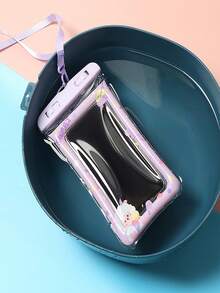 防水手机袋，触屏手机保护套，适用于游泳、漂流、摄影、潜水，密封透明防尘袋/漂流防水套，泳池派对防水手机套，可爱卡通防水手机袋，漂浮气垫触屏保护套 - A - 查看 8