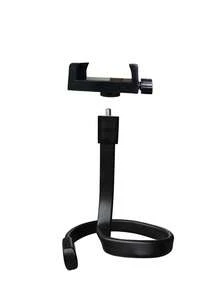 1个可调节硅胶相机支架（52厘米），可固定在婴儿床上用于婴儿监视器，360°旋转螺旋底座可支撑智能手机、相机、婴儿监视器，是度假/旅行的必备品。 - 手提支架 - 查看 9