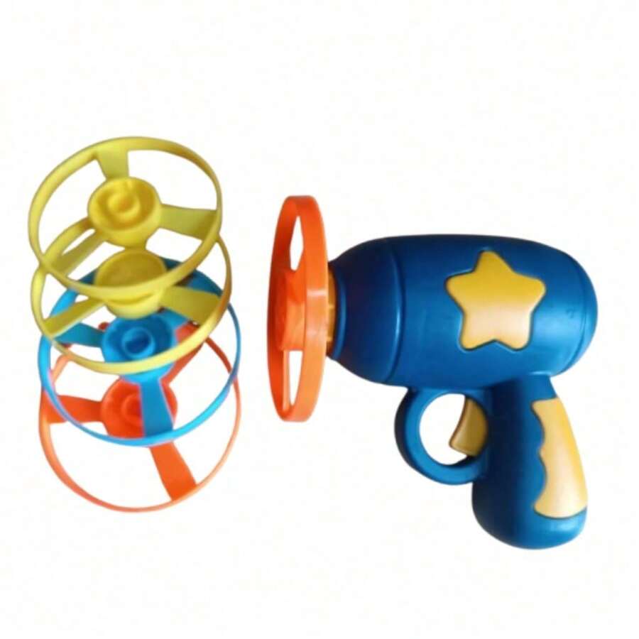 Pet Toy For Dogs And Cats - Disc Thrower - 10cm - 藍色 - 查看 1