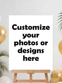 Customized Classic Wedding Sign, Minimalist Personalized Welcome Poster, Wedding Decorations, Custom Printed Wedding Sign Items For Reception Glam - Multicolor 12 - View 7