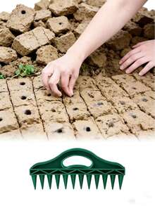 1/3/5pcs Seeding Tools, Soil Auger Tools, Garden Seeding Spacing Tools, Suitable For Farmland, Vegetable Planting, Agricultural Rake - A - View 4
