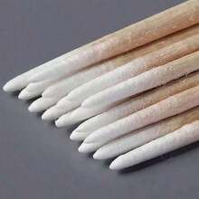 SGIAWETA-100pcs/200pcs Nails Wood Swab Clean Sticks Bud Tip Wooden Manicure Detail Corrector Nail Polish Remover Art(Some Styles Are Random)-Birthdaygift - 杏 - 查看 4