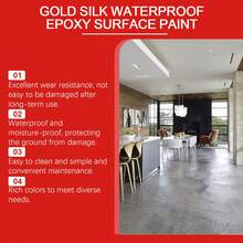 JAYSUING 1 Gallon Epoxy Floor Paint, Waterproof Concrete Sealer For Garage Basement, High Gloss Anti-Skid Coating For Crack Repair & Stain Covering, Home DIY Renovation,Gifts For Men And Women Suitable For Valentine's Day, New Year's Day, Birthdays, Weddings And Parties,Quick Ship Items,Free Shipping - Sơn sàn epoxy chống thấm - Xem 4
