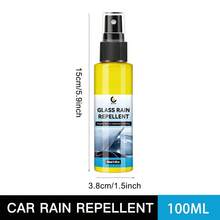 JB-XPCS Spray hydrophobe anti-pluie pour vitre de voiture, revêtement hydrophobe. Kit de polissage automobile pour pare-brise, miroir, masque hydrophobe et liquide anti-pluie pour voiture 100ml - Bleu ciel - Voir 16