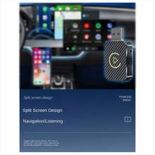 2 In 1 CarPlay Box Android Auto Wireless CarPlay Converter Car Android Smart Box Wireless Adapter Car Adapter - A - View 10