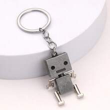 Robot Cartoon Pendant, Creative, Toy For Boys/Girls, Cute Keychain Accessory, Small Gift - Multicolor - View 5