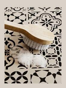 1 pieza Alfombrilla para café - Oculta manchas, altamente absorbente, base de goma, secado rápido, adecuada para encimeras de cocina, bares de café, escurreplatos, compatible con máquinas de café, cafeteras, máquinas de espresso - Negro - Ver 5