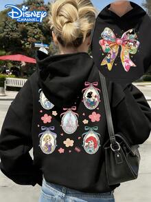 Disney Sudaderas y Hoodies para Mujer - Negro - Ver 1